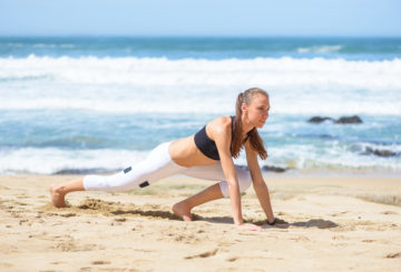 woman excercising